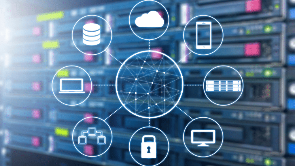 Shows the combination of IoT and OT Systems
