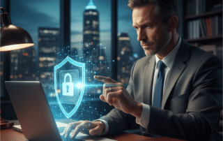 Attorney protecting data to explain why law firms are targeted by cybercriminals.