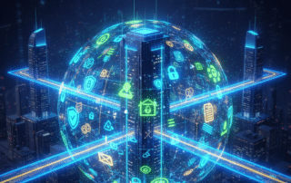 Beyond the Checkbox graphic illustrating modern law firm IT compliance strategies and data security