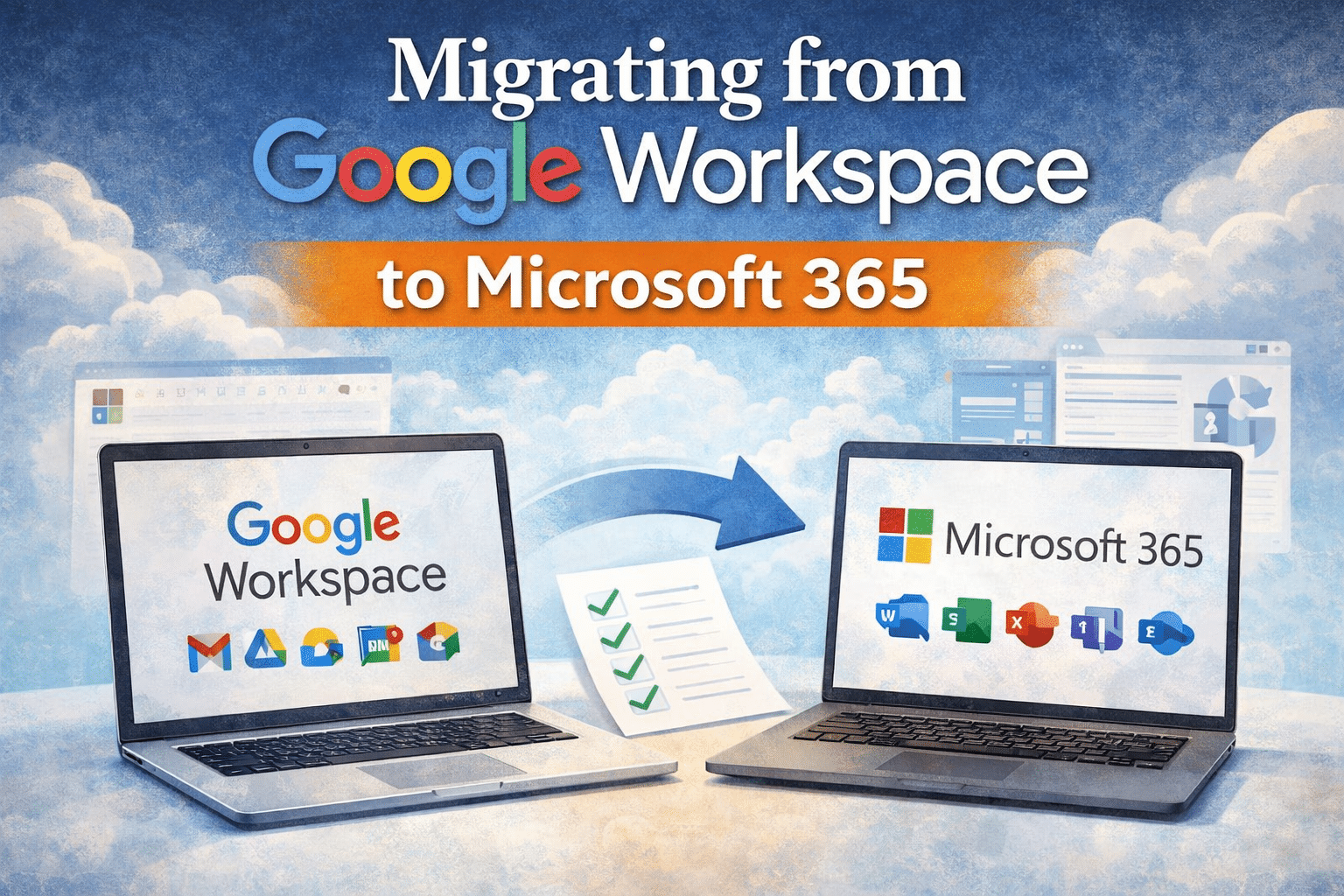 Google Workspace to Microsoft 365 Migration for Lawyers Migrating from Google Workspace to Microsoft 365 for law firms – secure transition guide