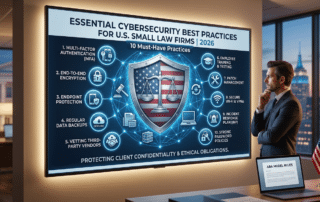 Essential Cybersecurity Best Practices for U.S. Small Law Firms 2026