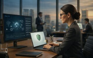 Infographic detailing ABA Formal Opinions for lawyers regarding digital data protection, breach response duties, and technical competence.