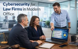 Cybersecurity for law firms: Protecting attorney-client privilege and sensitive client data from modern digital threats.