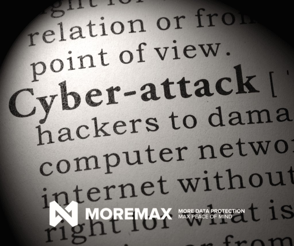 Definition of a cyber-attack in a dictionary representing law firm cybersecurity prevention.