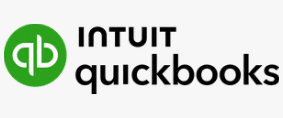 The logo of Intuit QuickBooks - an American multinational business software company that specializes in financial software.