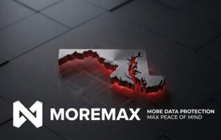 Glowing red outline of Maryland on a digital background, representing specialized Maryland law firm IT support and ethical data compliance.