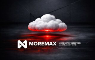 MoreMax cybersecurity banner for securing the connection for law firms using Cloudflare and Cisco Duo for Zero Trust network access.